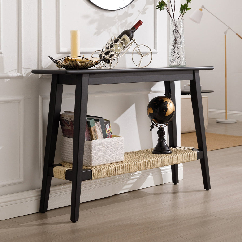 Havenwood - 46" Console Table Rustic Wood Entryway Sofa Table