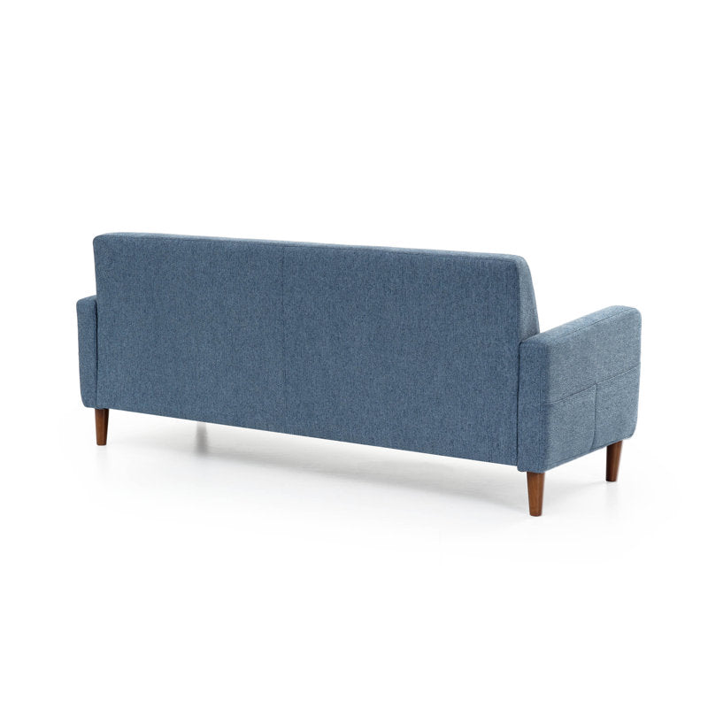 Adair - 73" Mid-Century Modern Upholstered Sofa for Small Spaces