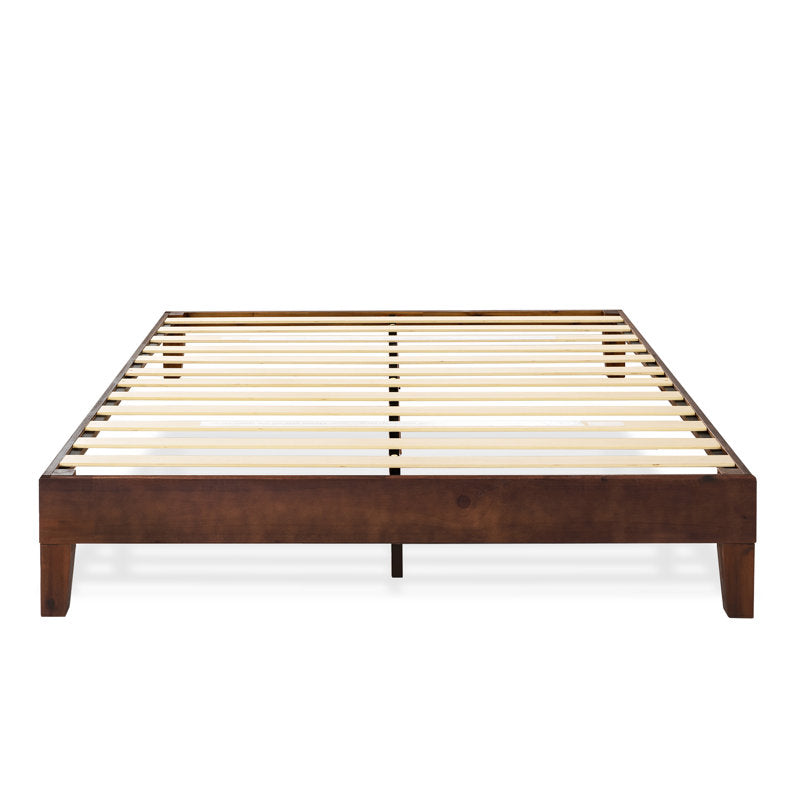 Amaryn - Solid Wood Platform Bed Queen Mid-Century Modern Frame