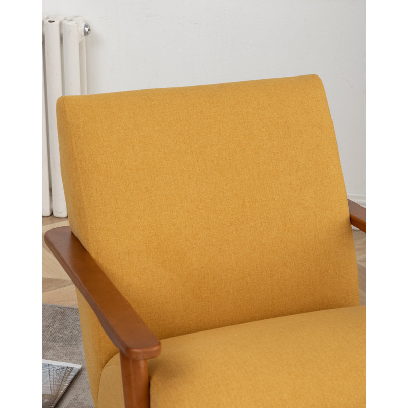 Andablo - Upholstered Armchair Contemporary Wood Accent Chair