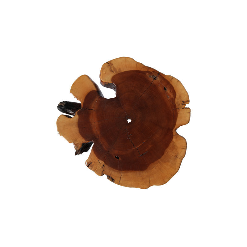Andranik - Live Edge Solid Juniper Wood Coffee Table for Living Room