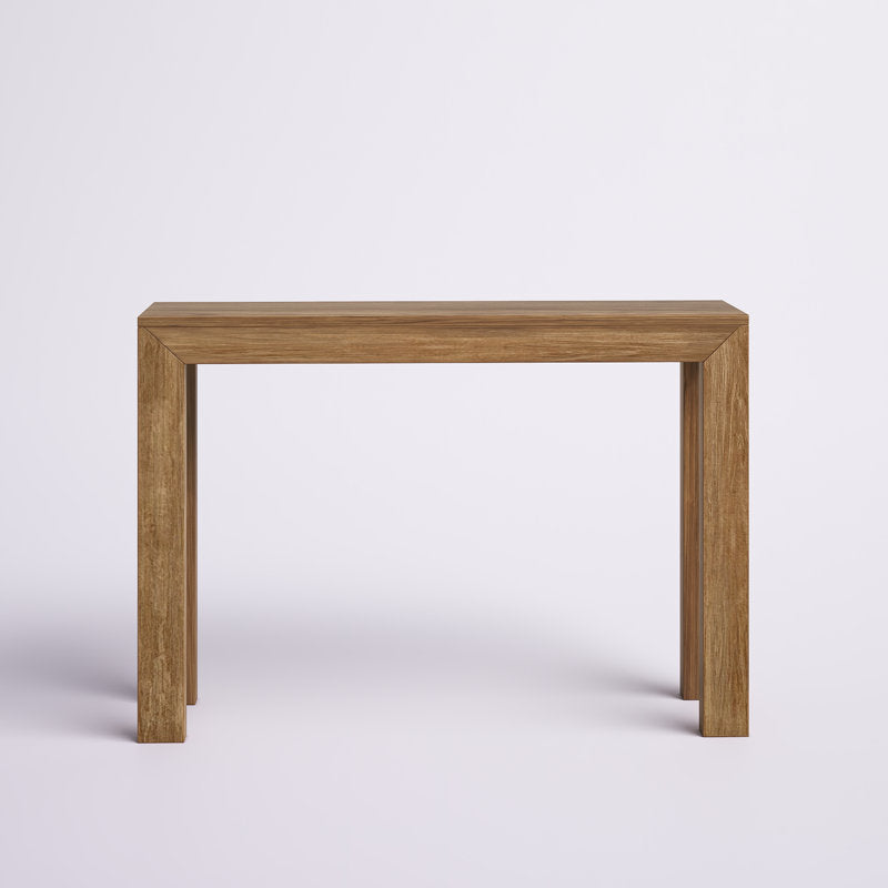 Bahez - Solid Pine Wood Console Table Modern Entryway Sofa Table