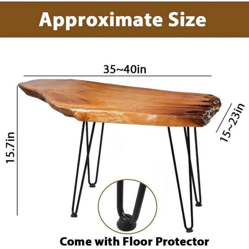 Christella - Reclaimed Camphor Wood Coffee Table Rustic Living Room