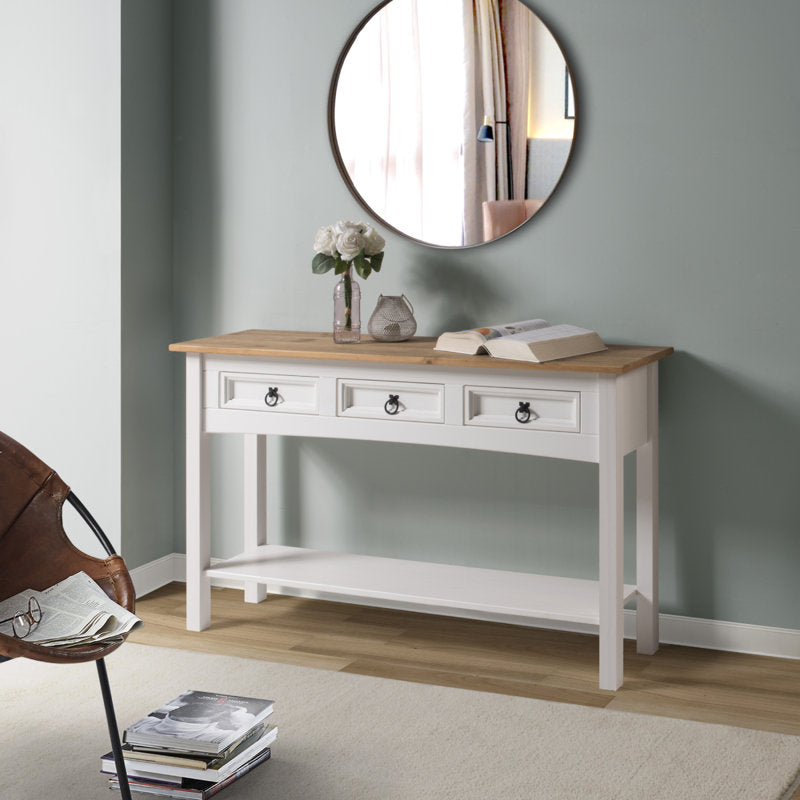 Dinnington - 48" Solid Pine Console Table for Entryway & Hallway