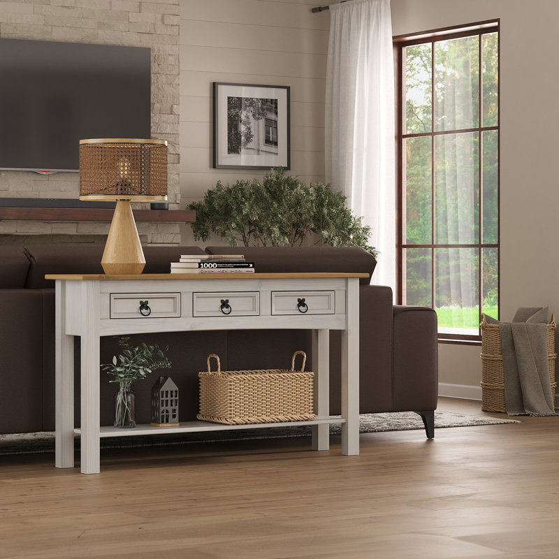 Dinnington - 48" Solid Pine Console Table for Entryway & Hallway