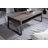 Draylen - 2-Drawer Coffee Table Industrial Wood & Metal Living Room
