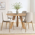 Folmar - Upholstered Dining Chair Set of 4 Mid-Century Modern Kitchen