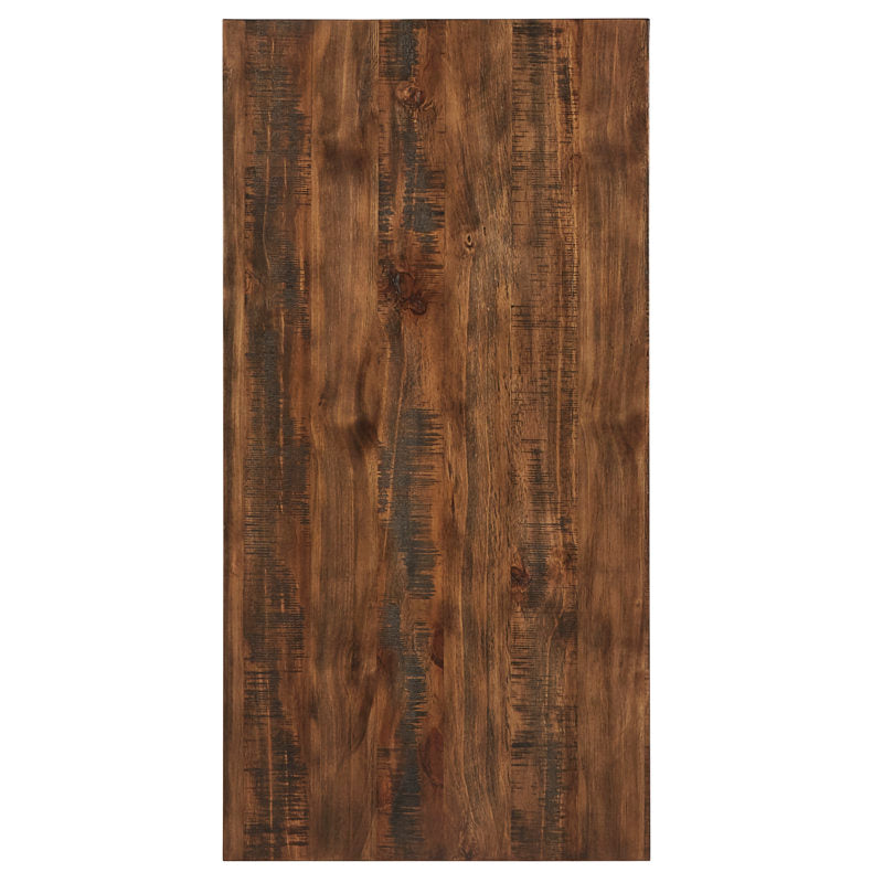 Isakson - Coffee Table Coastal Farmhouse Wood & Metal Living Room