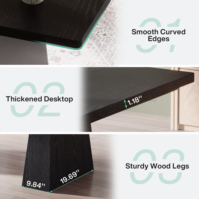 Arlo Executive Office Desk - 63" Modern Wood Workstation