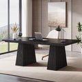 Arlo Executive Office Desk - 63" Modern Wood Workstation