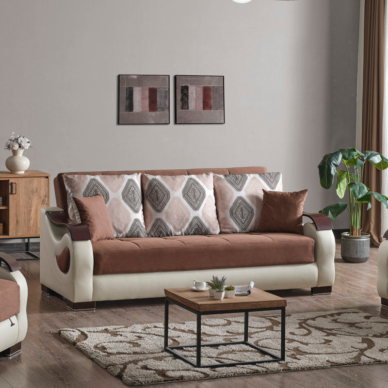 Starke - Convertible Living Room Set with Storage Sleeper Sofa
