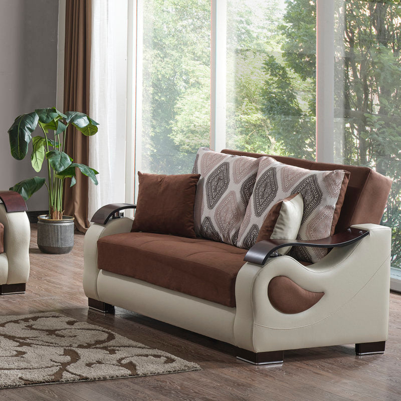 Starke - Convertible Living Room Set with Storage Sleeper Sofa