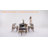 Vannie - Solid Wood Upholstered Dining Chairs Set of 6